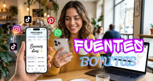 La Mejor herramienta de Fuentes Bonitas para tu Celular
